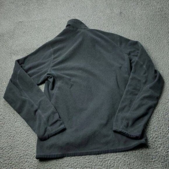 Nike Therma Fit Fleece Pullover Zip Up Sweater Black Womens M Medium - Picture 4 of 8